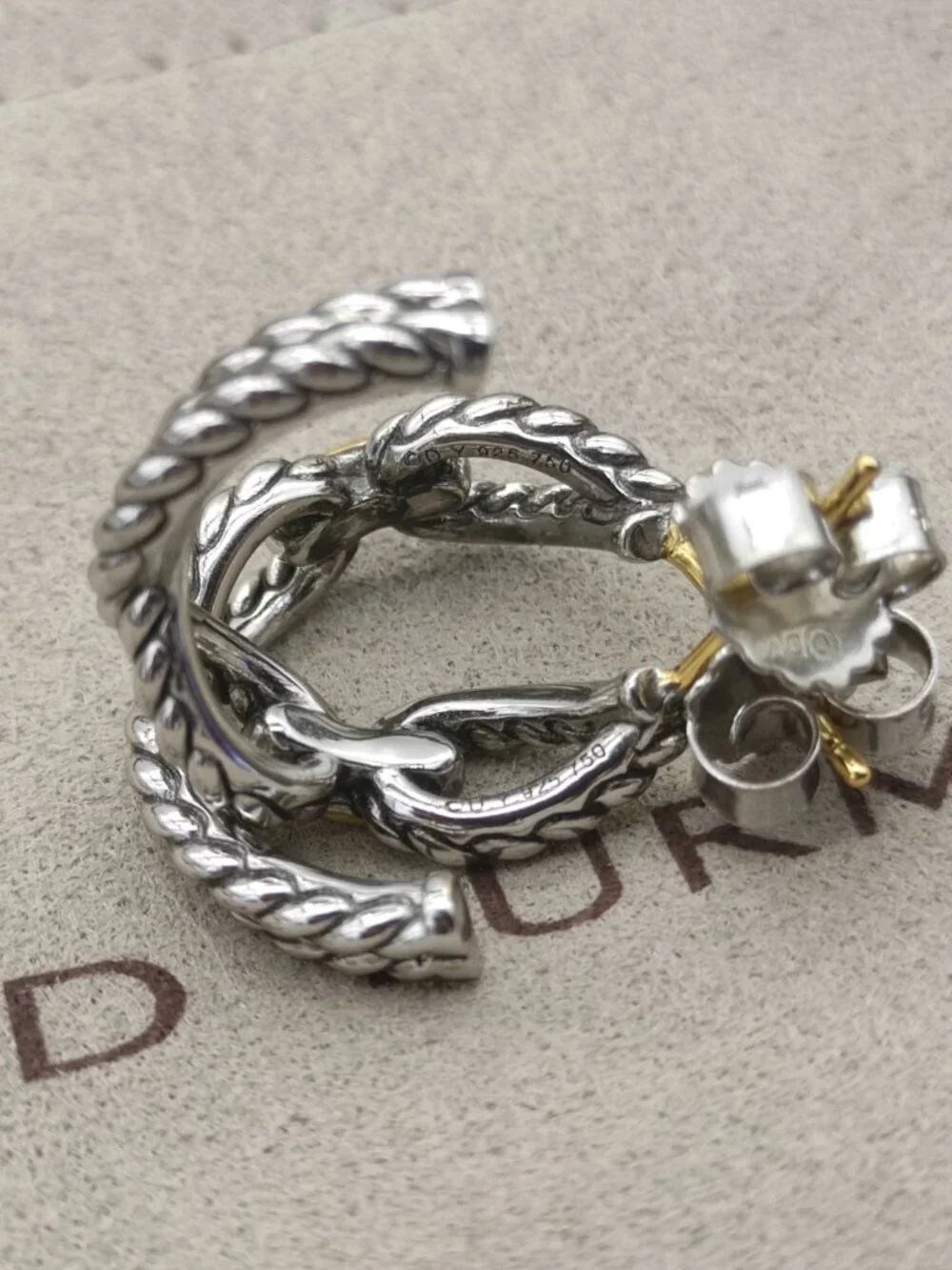 David Yurman earrings - Picture 7 of 8